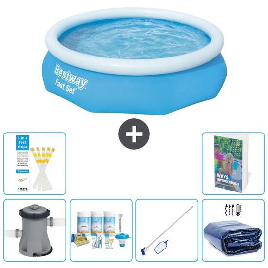 BESTWAY Piscina Bestway Fast Set Redonda - 305x76 cm - 5-piezas S267