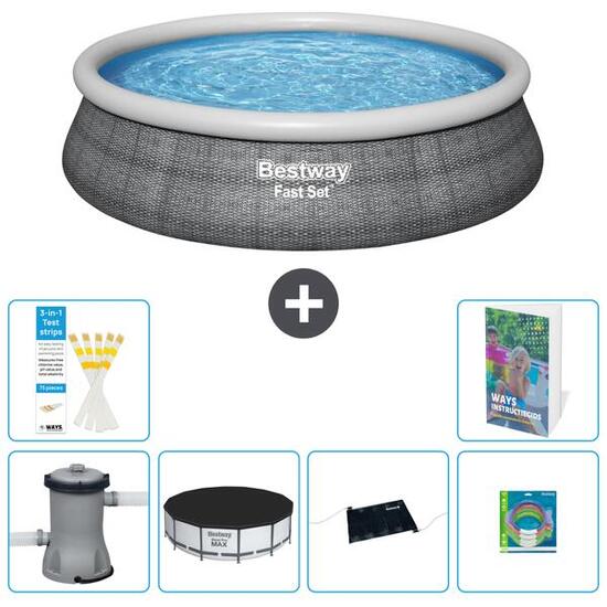 BESTWAY Piscina Bestway Fast Set Redonda - 457x84 cm - 5-piezas S211