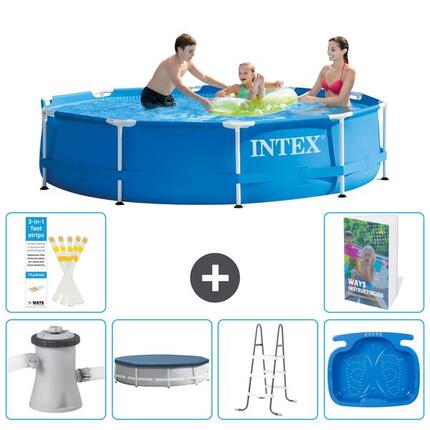 INTEX Piscina con estructura Redonda - 305x76 cm - 7-piezas S314