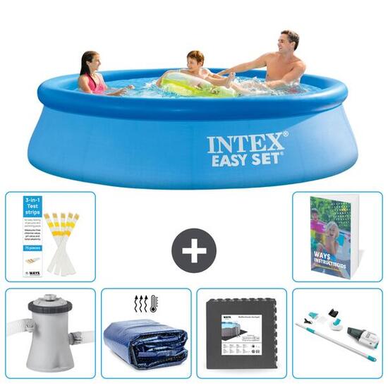 INTEX Basen Easy Set Okrągły - 305x76 cm - 7-częściowy S315