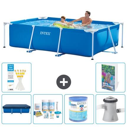 Piscine Tubulaire Rectangulaire - 260x160x65 cm - 7-pièces S34