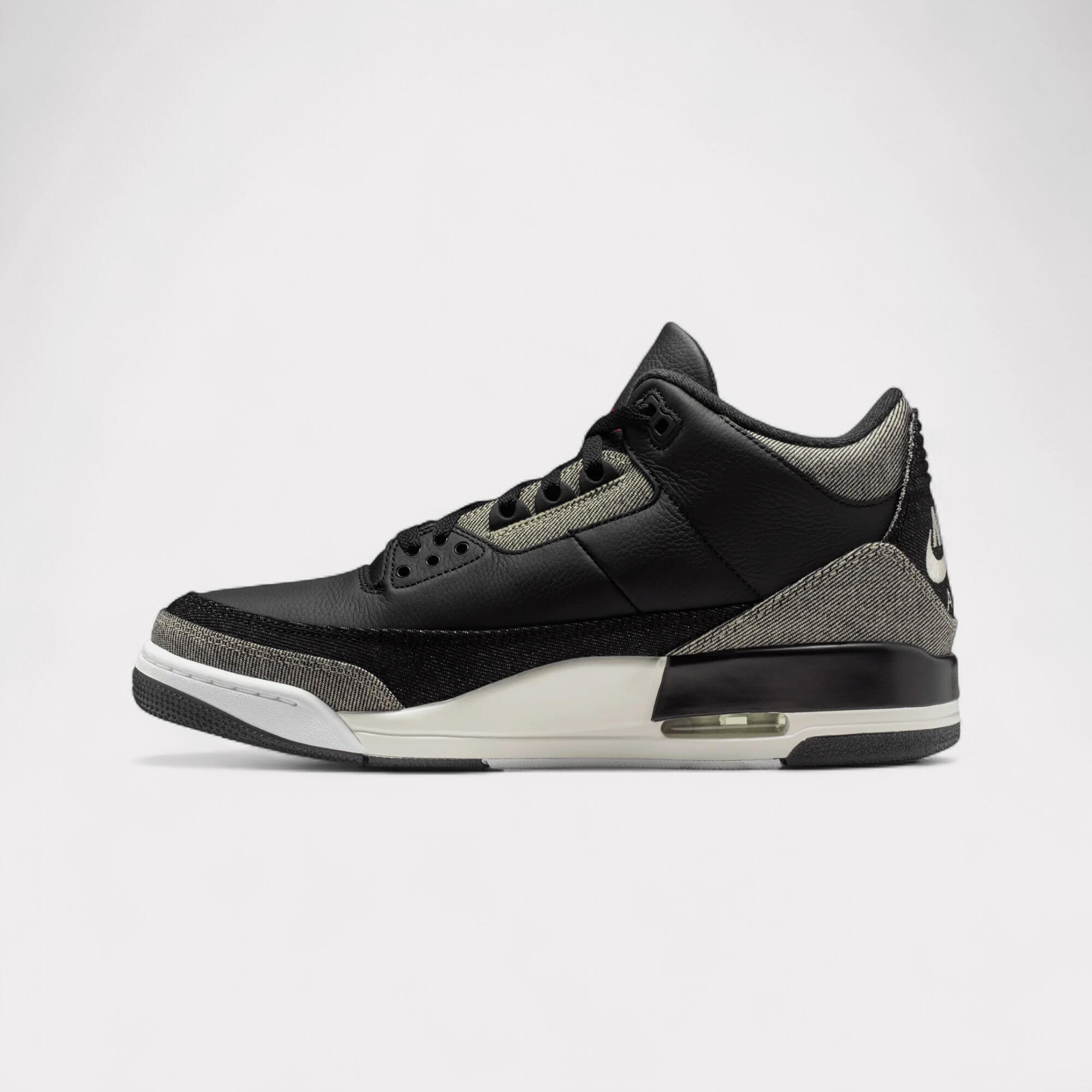 Air Jordan 3 x Levi's - Black and White 3/7