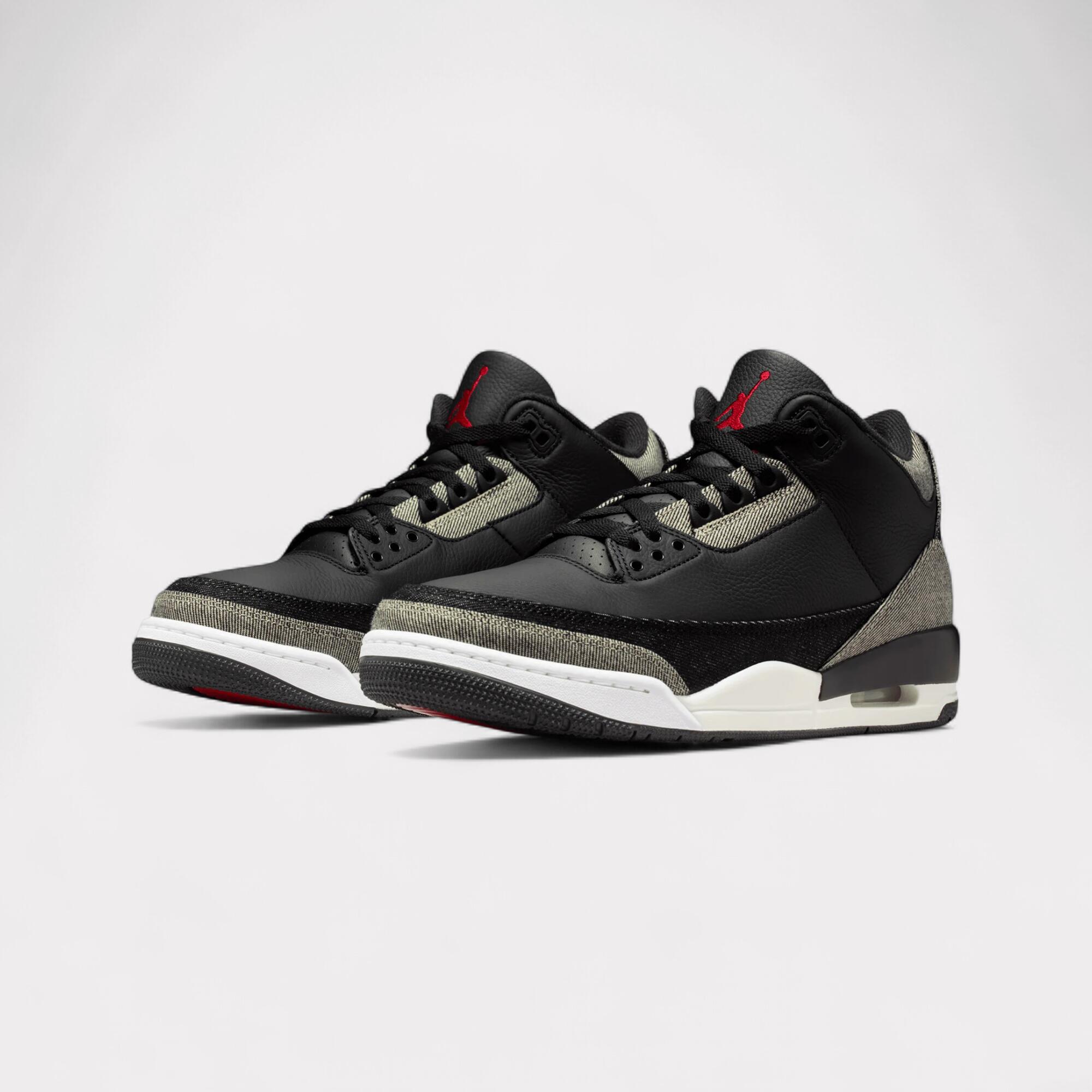 Air Jordan 3 x Levi's - Black and White 2/7