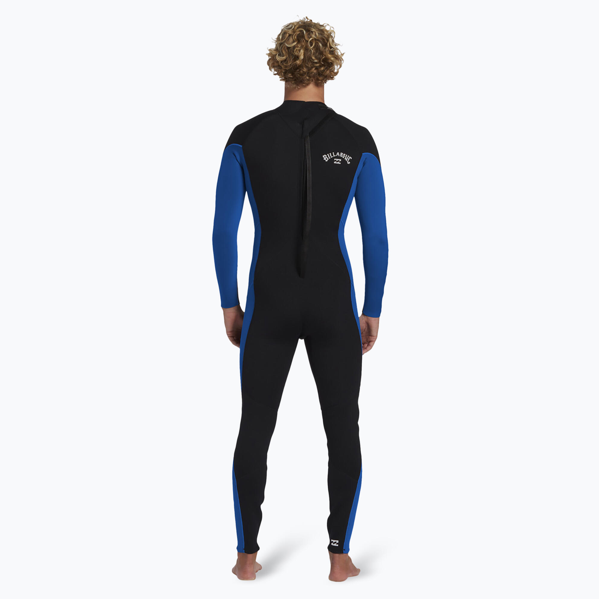 Pianka do pływania męska Billabong 3/2 mm Foil Back Zip mid blue 3/6