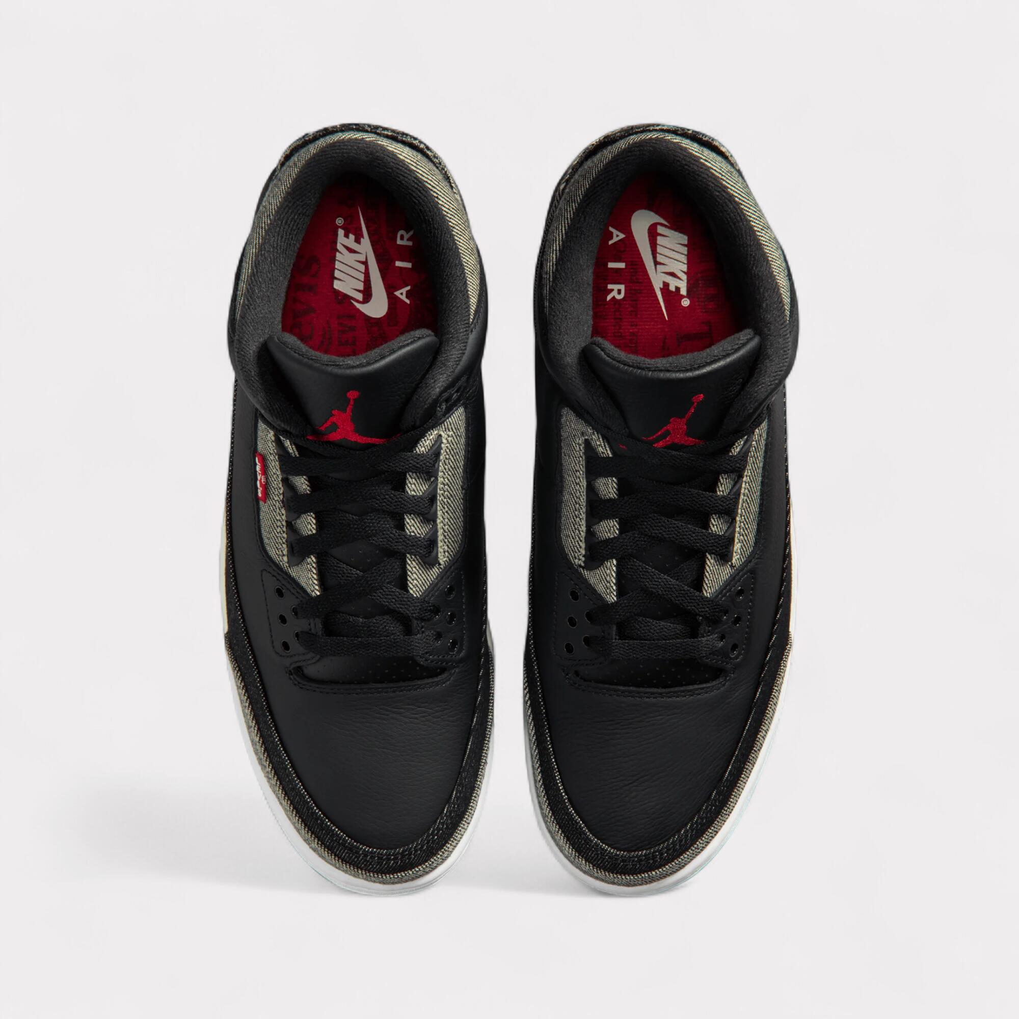Air Jordan 3 x Levi's - Black and White 5/7