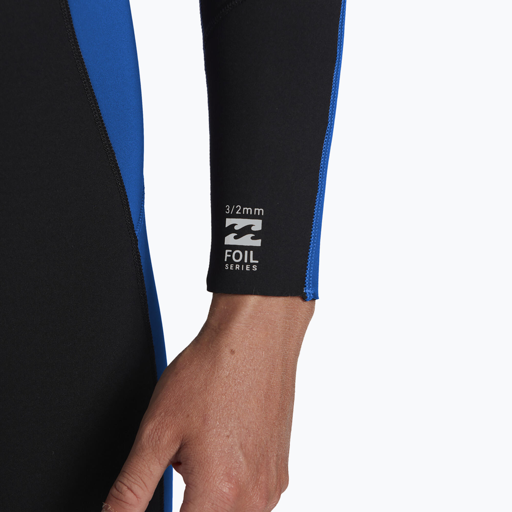 Pianka do pływania męska Billabong 3/2 mm Foil Back Zip mid blue 5/6