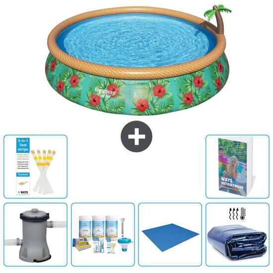 BESTWAY Piscina Bestway Fast Set Redonda - 457x84 cm - 7-piezas S289
