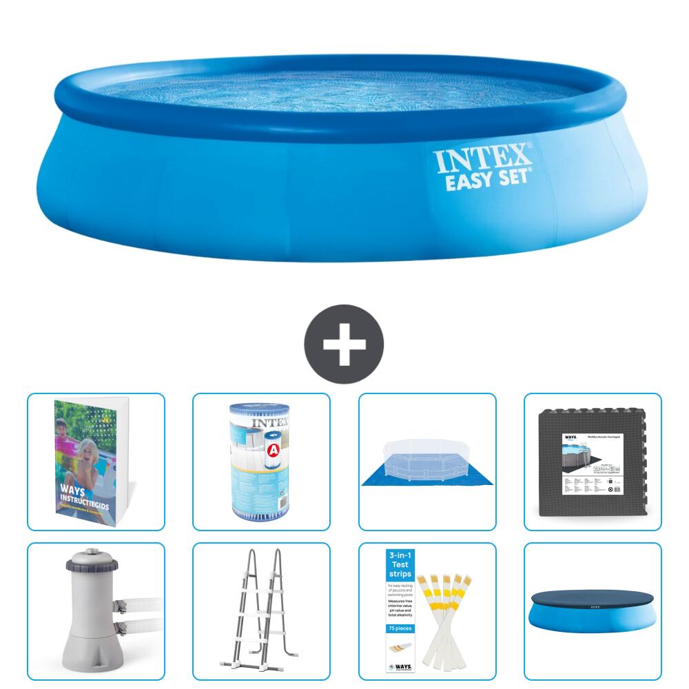Easy Set Pool Rund - 457x107 cm - 9-teilig  S563 1/7