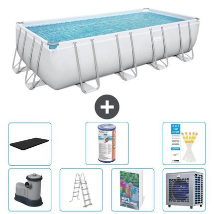 BESTWAY Piscina Bestway Power Steel Rectangular - 549x274x122 cm - S551