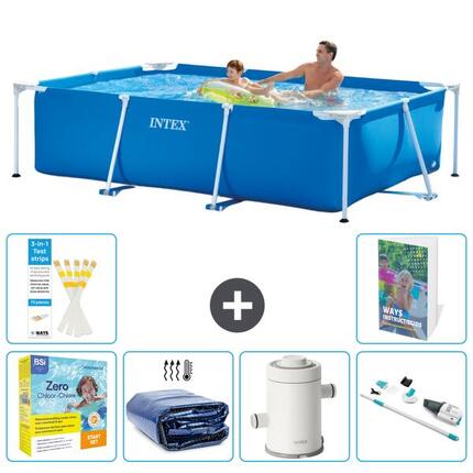 Piscine Tubulaire Rectangulaire - 260x160x65 cm - 7-pièces S22