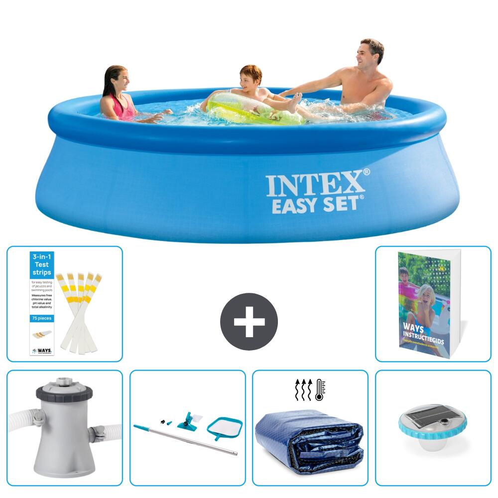 INTEX Basen Easy Set Okrągły - 305x76 cm - 7-częściowy S305 1/7
