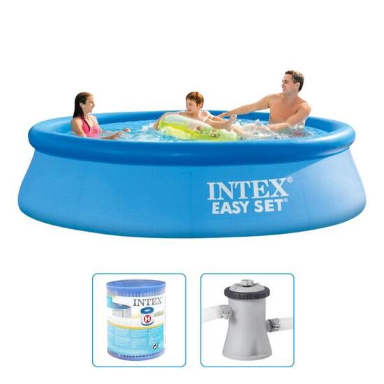 Intex Easy Set 305x76cm Piscine – 3 pièces