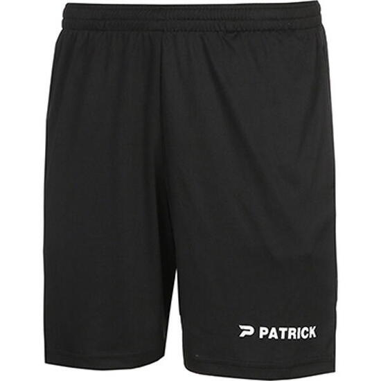 Patrick scheidsrechtersshort heren - zwart - maat S