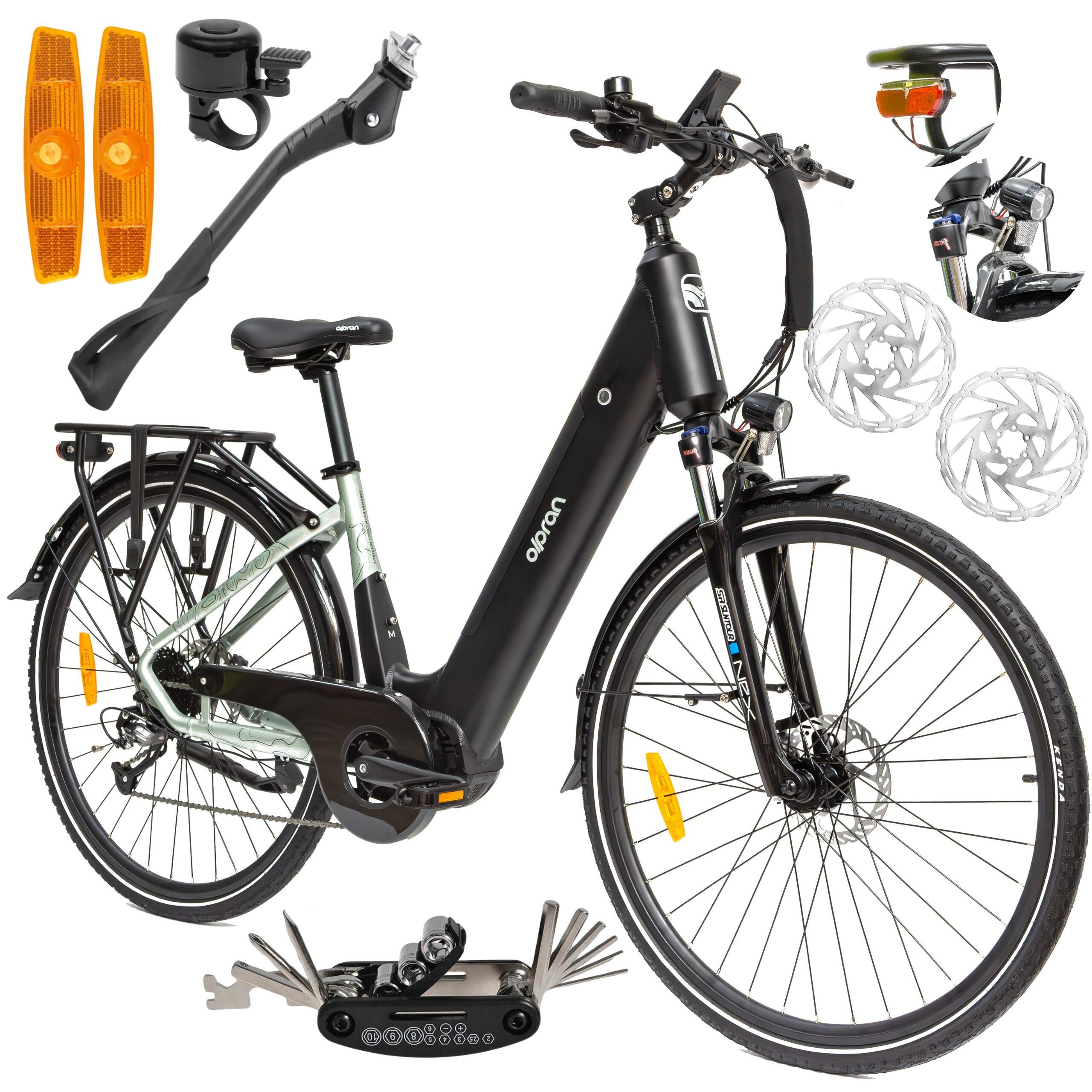 Rower Elektryczny Trekkingowy Olpran Tilia Low Koła 28" 1/7