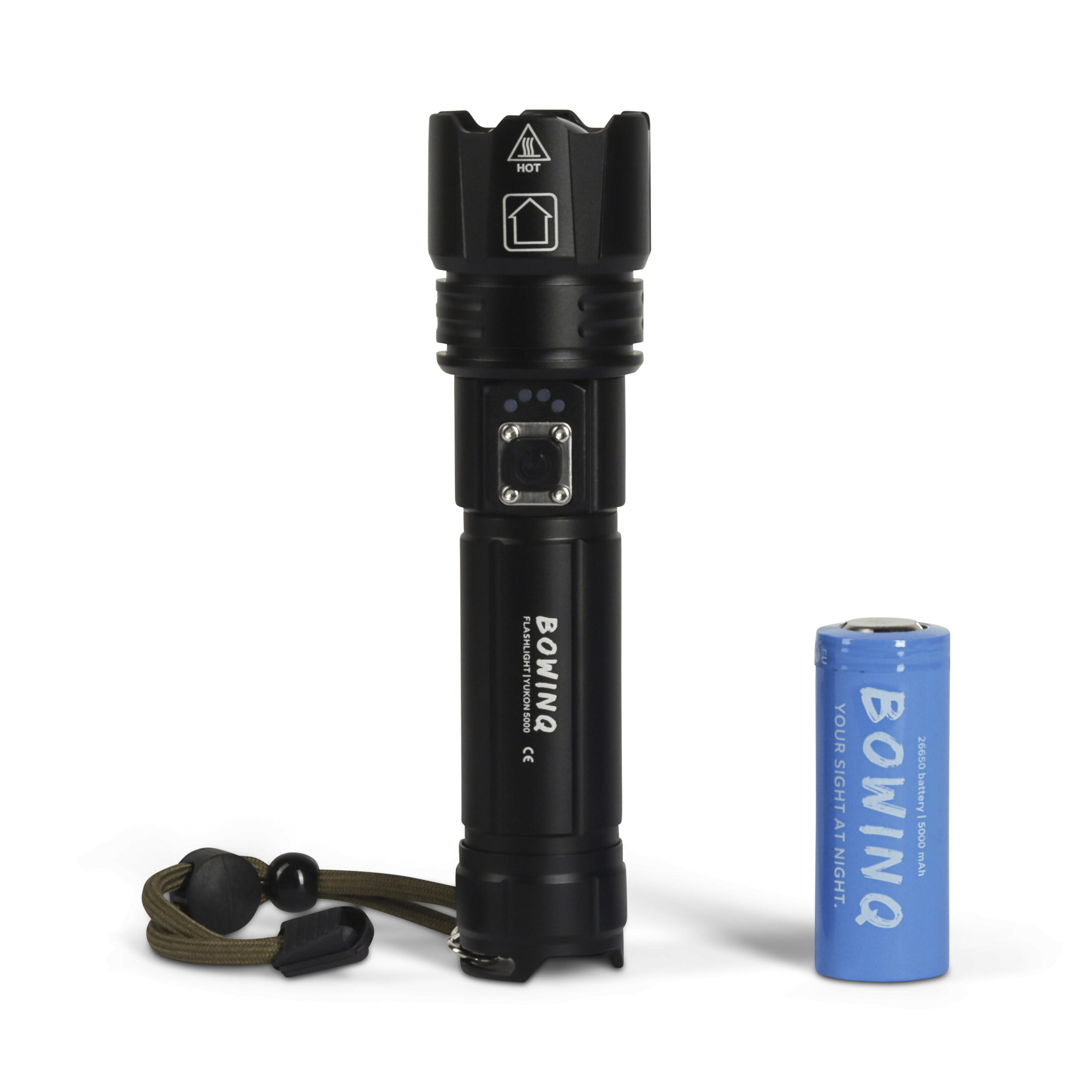 Lampe torche pour trekking LED 2000 lumens USB-C rechargeable Yukon 5000 2/7