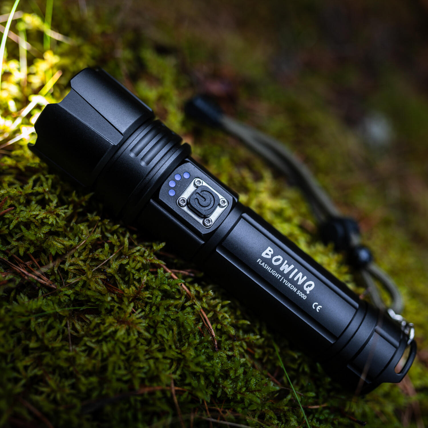 Lampe torche pour trekking LED 2000 lumens USB-C rechargeable Yukon 5000 6/7