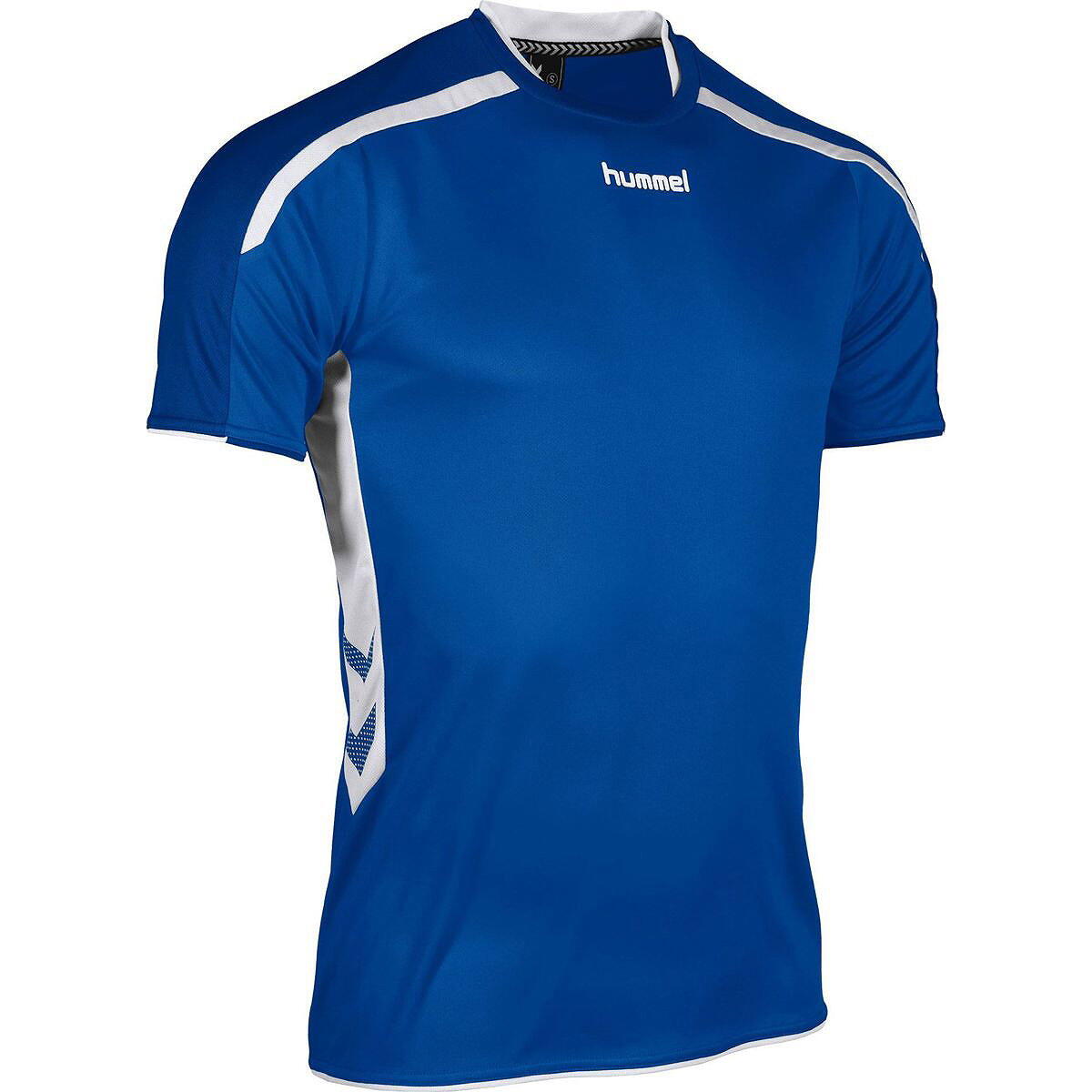 Herren - fußball - shirt - schnelltrocknend - royal/weiß 3/5