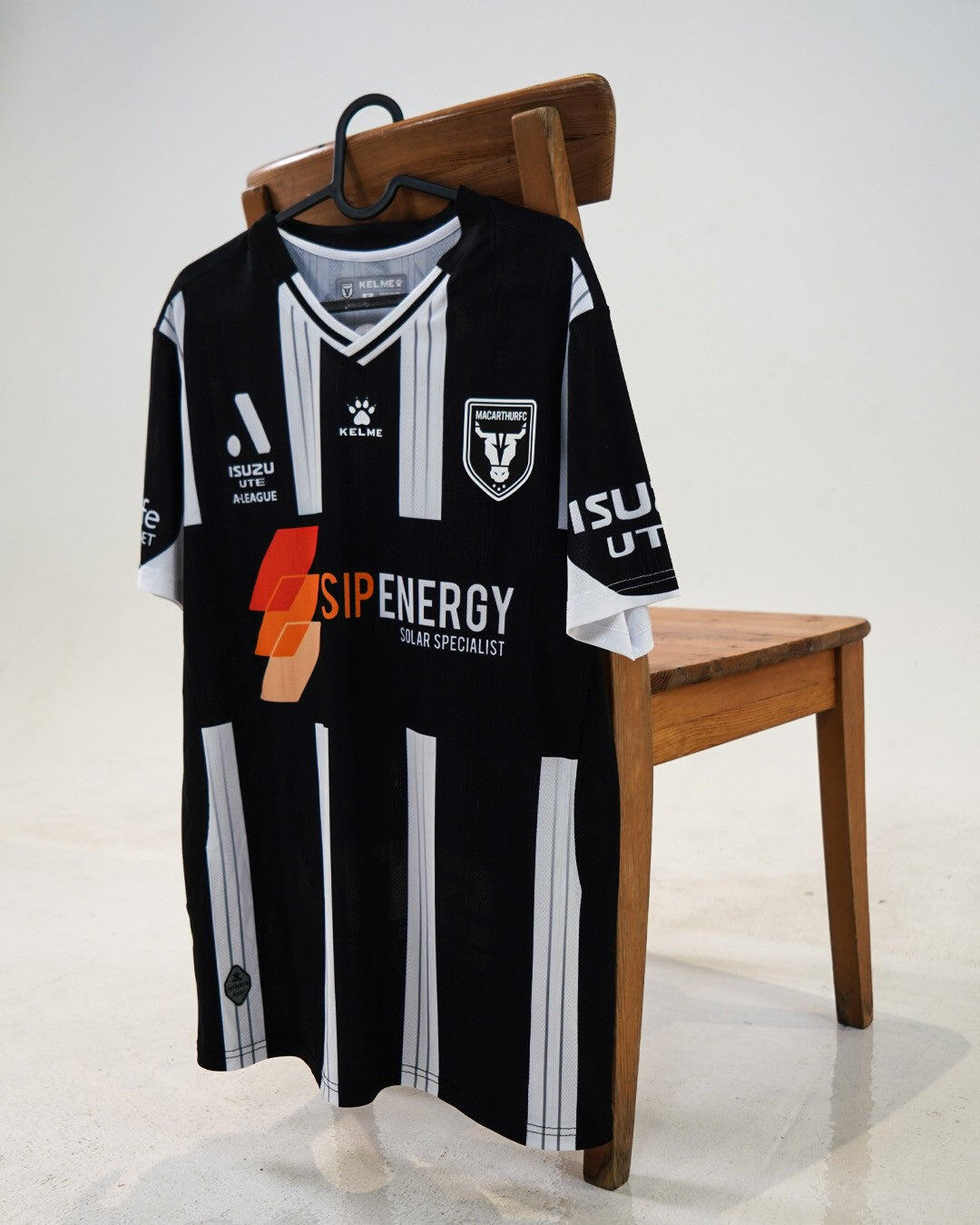 Kelme Camiseta 1ª Equipación Macarthur Negro Unisex 3/3