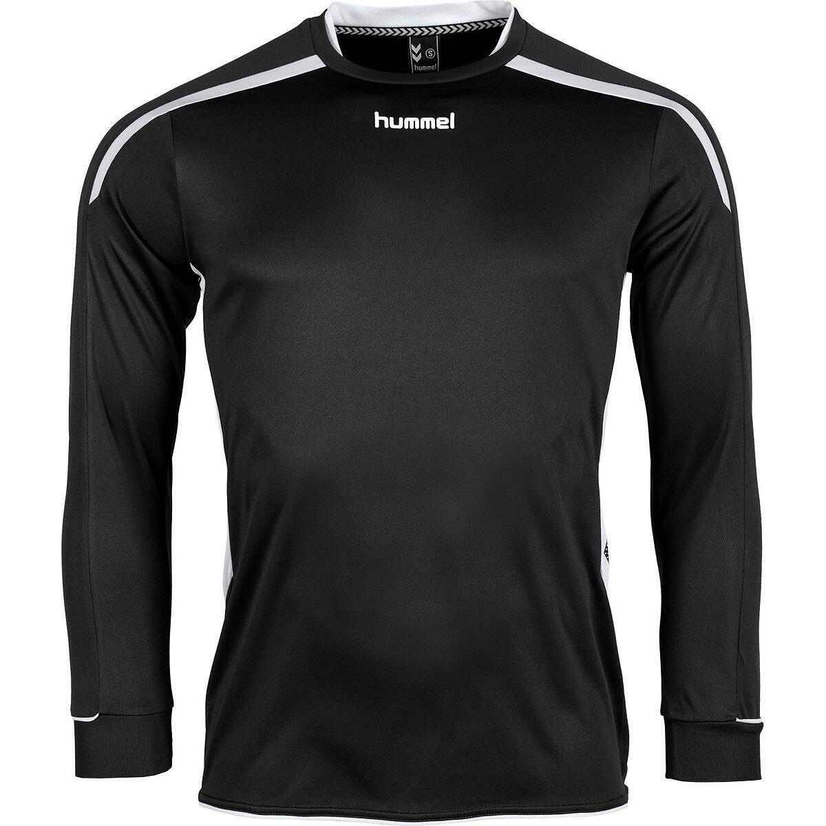 Hummel Preston Langarmtrikot Herren - Schwarz / Weiß 2/5