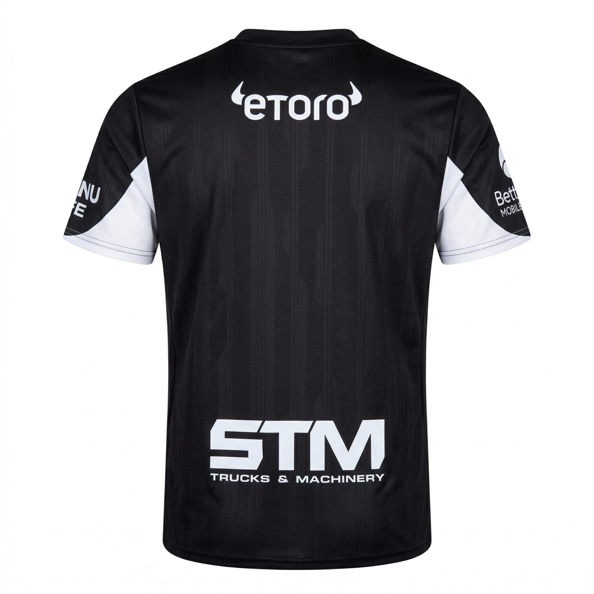 Kelme Camiseta 1ª Equipación Macarthur Negro Unisex 2/3