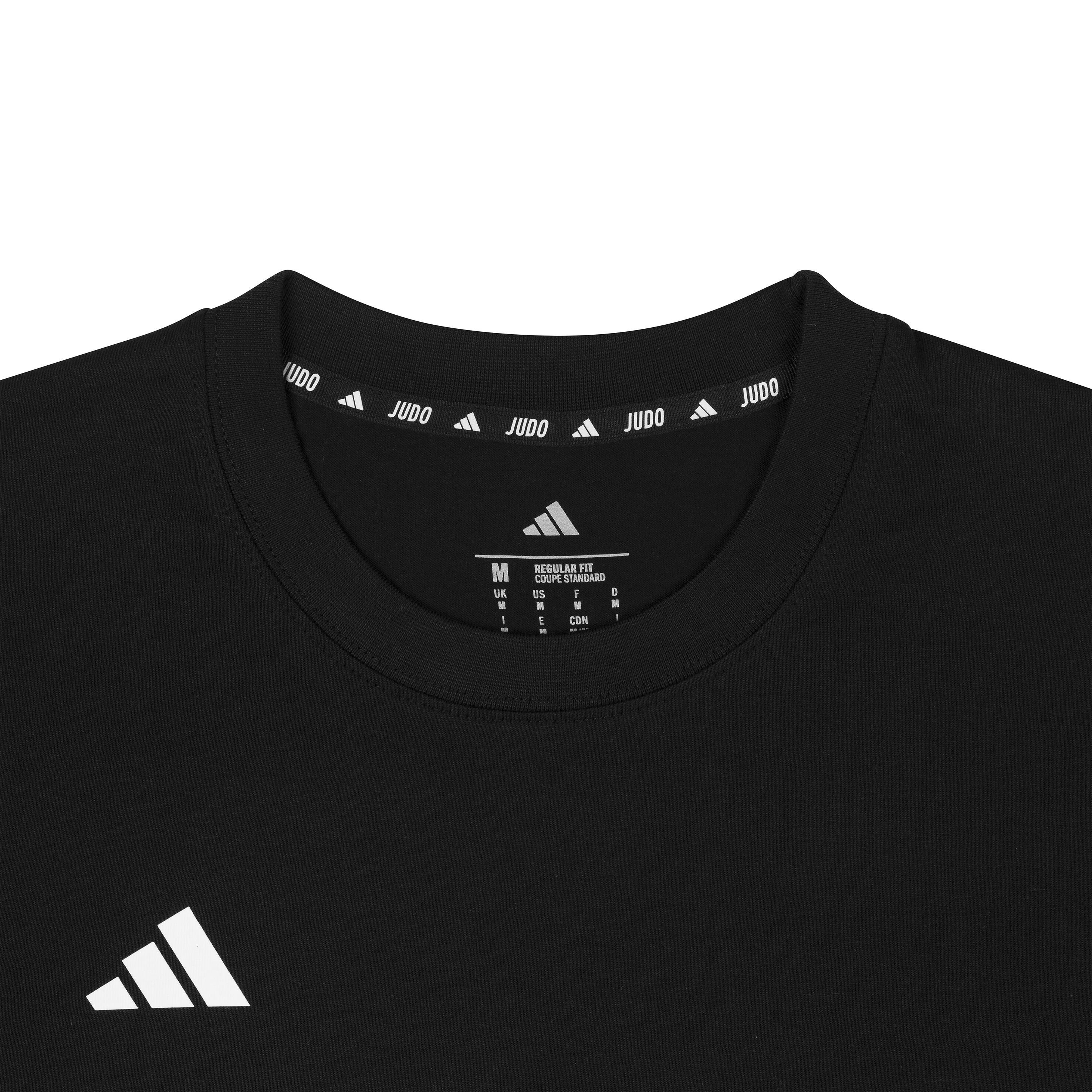 T-shirt graphic line judo 1882 (couleur : noir - taille : xl) 3/4