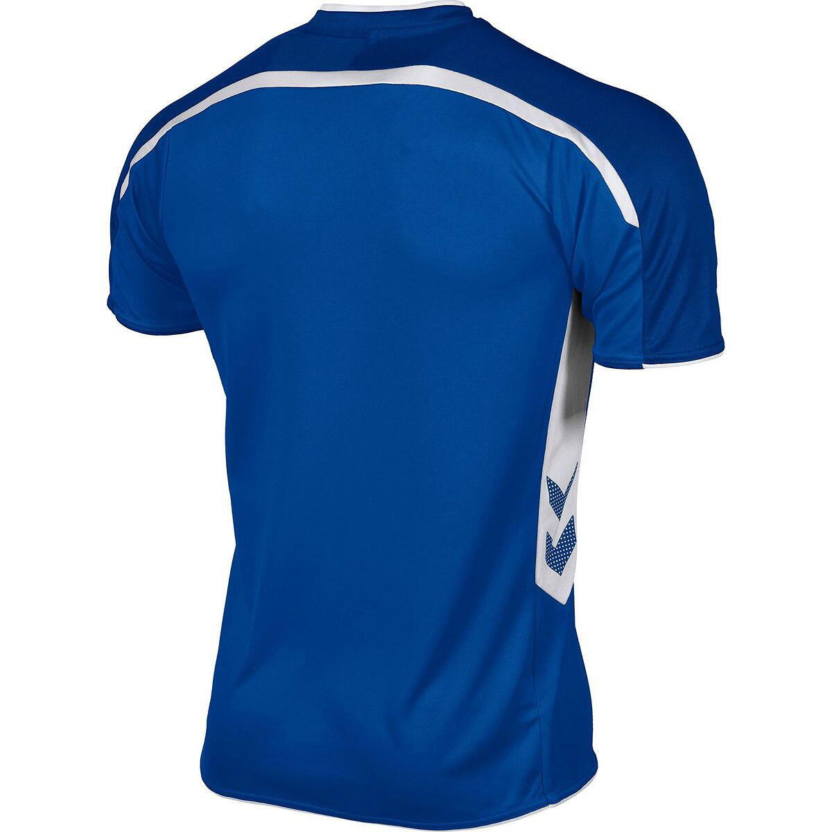 Herren - fußball - shirt - schnelltrocknend - royal/weiß 4/5