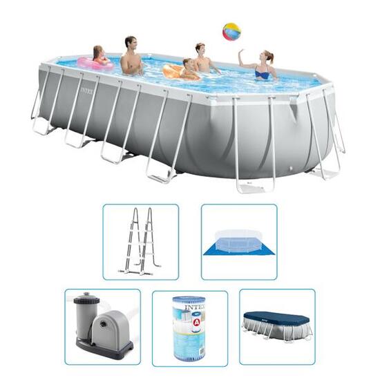 Intex Prism Frame 610x305x122cm Pool – 6-teilig