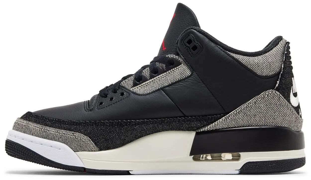 Air Jordan 3 x Levi's - Black and White 2/7