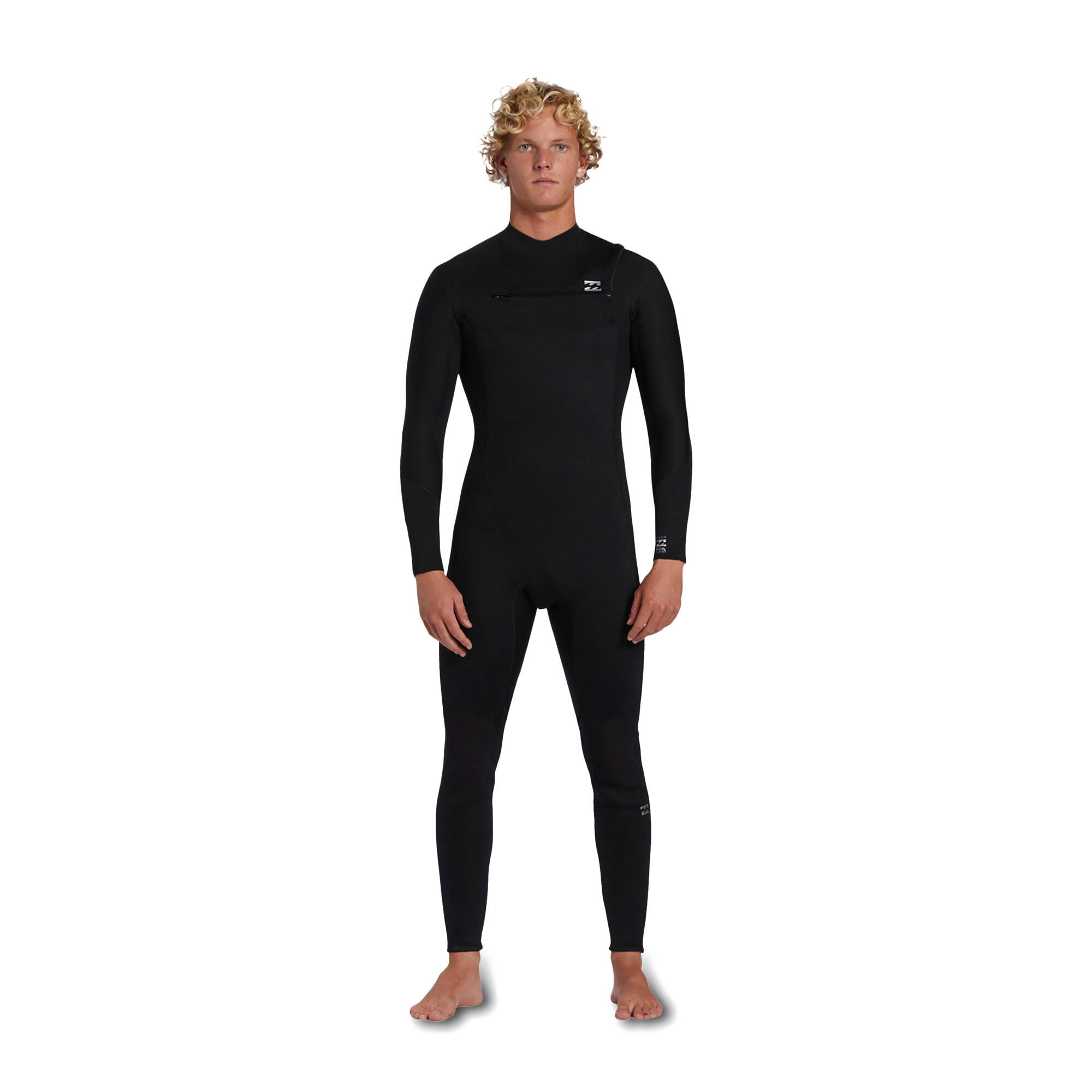 Pianka do pływania męska Billabong 5/4 mm Foil Chest Zip GBS black 6/6