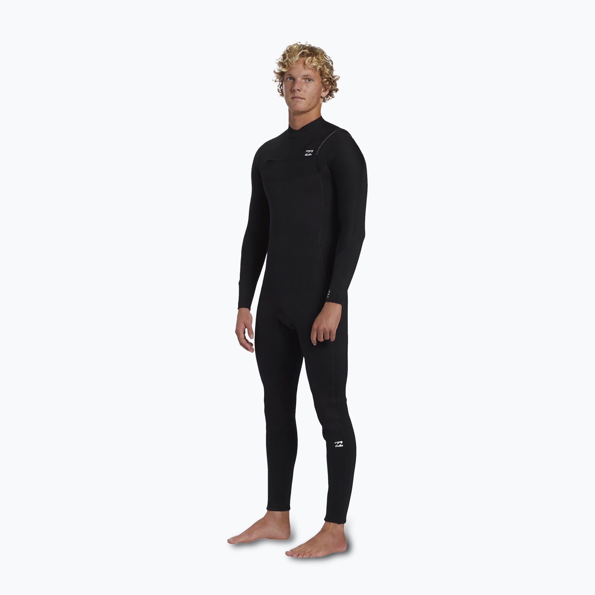Pianka do pływania męska Billabong 5/4 mm Foil Chest Zip GBS black 3/6