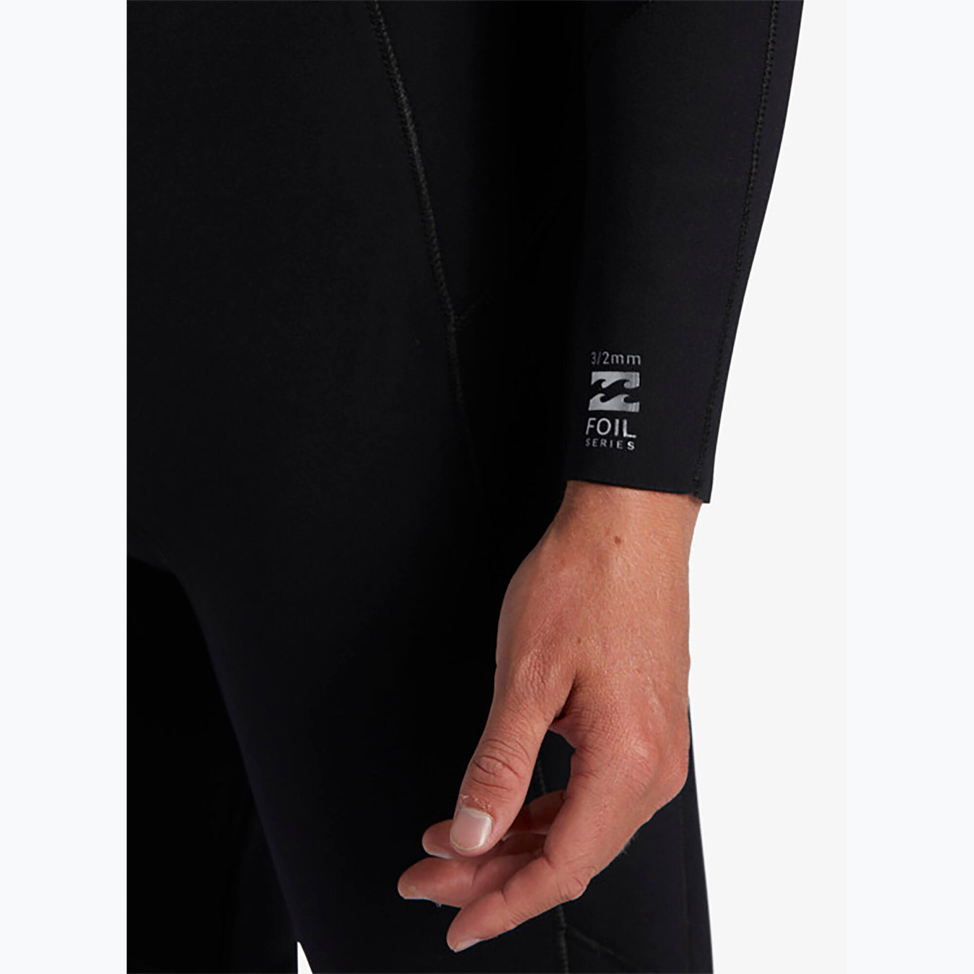 Pianka do pływania męska Billabong 5/4 mm Foil Chest Zip GBS black 5/6