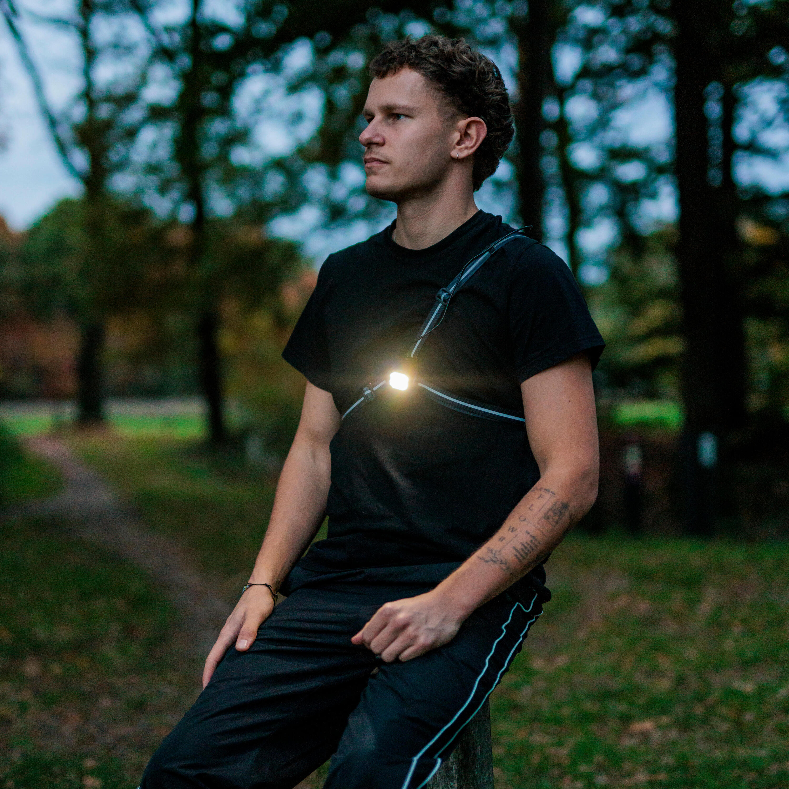 Borstlamp voor hardlopen LED 800 lumen USB-C oplaadbaar Boston 600 6/7