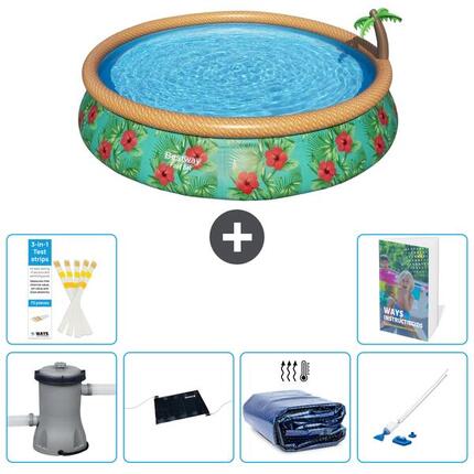 BESTWAY Piscina Bestway Fast Set Redonda - 457x84 cm - 7-piezas S252