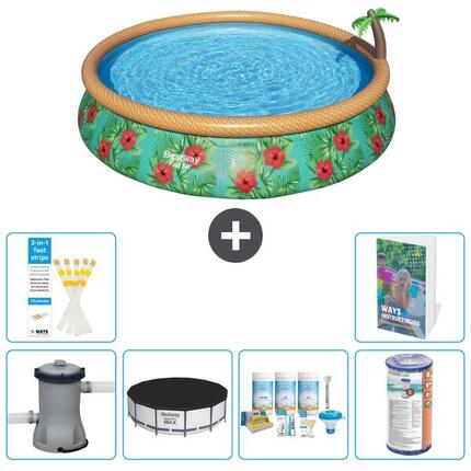 BESTWAY Piscina Bestway Fast Set Redonda - 457x84 cm - 7-piezas S208