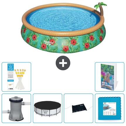 BESTWAY Piscina Bestway Fast Set Redonda - 457x84 cm - 7-piezas S273