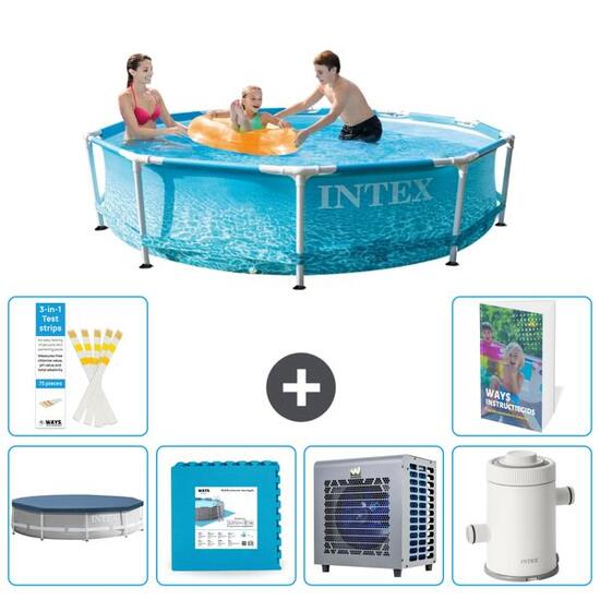 INTEX Piscina con estructura Redonda - 305x76 cm - 7-piezas S116