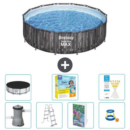 Bestway Steel Pro MAX Rund - 427x107 cm - 6-teilig S529