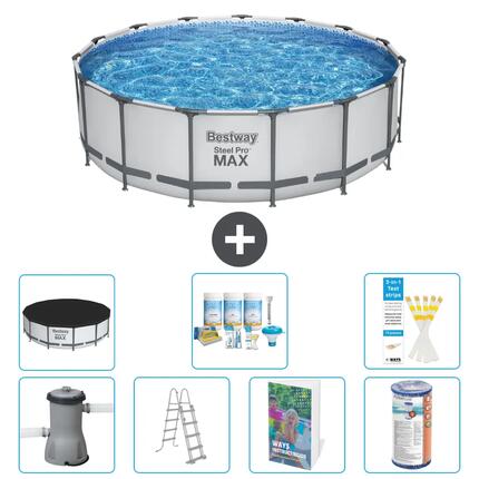 Bestway Steel Pro MAX Rund - 488x122 cm - 6-teilig S556