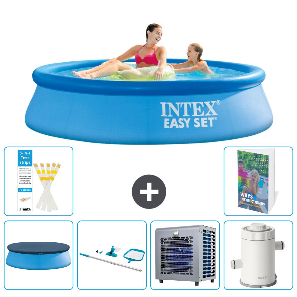 Easy Set Pool Rund - 244x61 cm - 7-teilig  S122 1/7