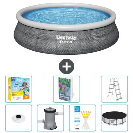 BESTWAY Piscina Bestway Fast Set Redonda - 457x107 cm - 6-piezas S352