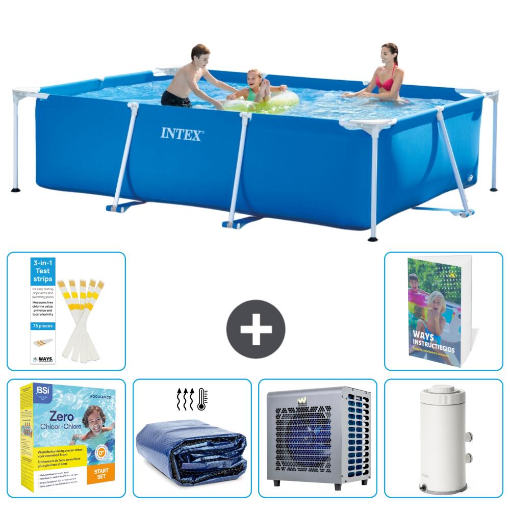 Rechteckiger Frame Pool - 300x200x75 cm - 7-teilig  S157 1/7