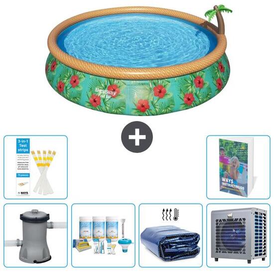 BESTWAY Piscina Bestway Fast Set Redonda - 457x84 cm - 7-piezas S302