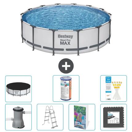 Bestway Steel Pro MAX Rund - 427x122 cm - 6-teilig S563