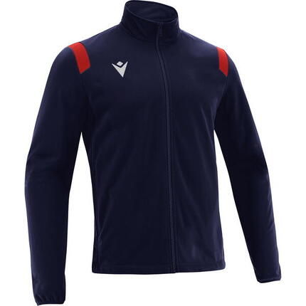 Veste d'entraînement homme - respirante, zippée - Noir/Blanc