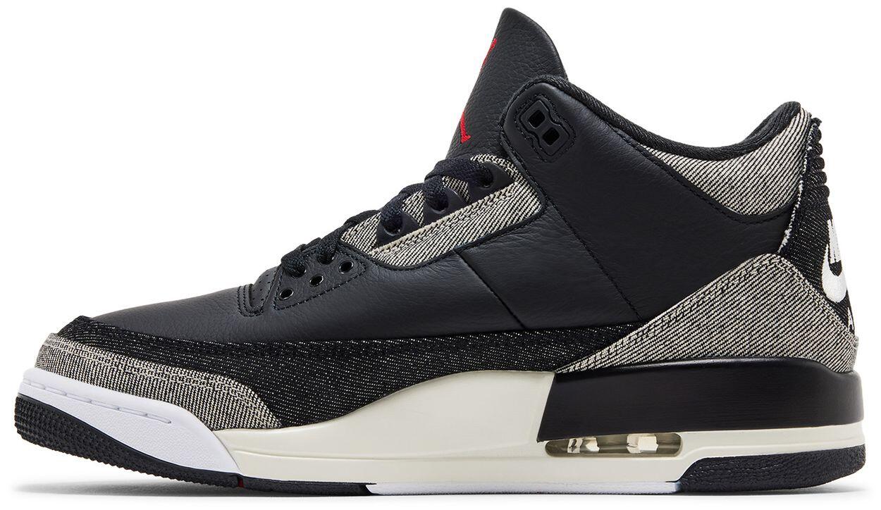 Air Jordan 3 x Levi's - Black and White 2/7