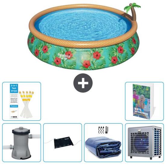 BESTWAY Piscina Bestway Fast Set Redonda - 457x84 cm - 7-piezas S216