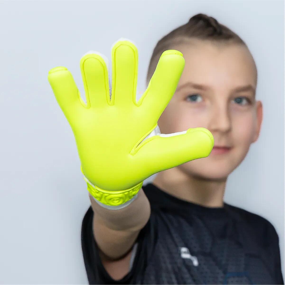 Rękawice bramkarskie dla dzieci 4keepers SOFT TIMBER HNC JUNIOR 6/7