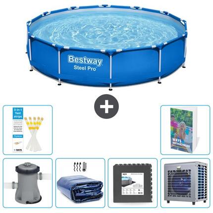 BESTWAY Piscina Bestway Steel Pro Redonda - 305x76 cm - 7-piezas S190
