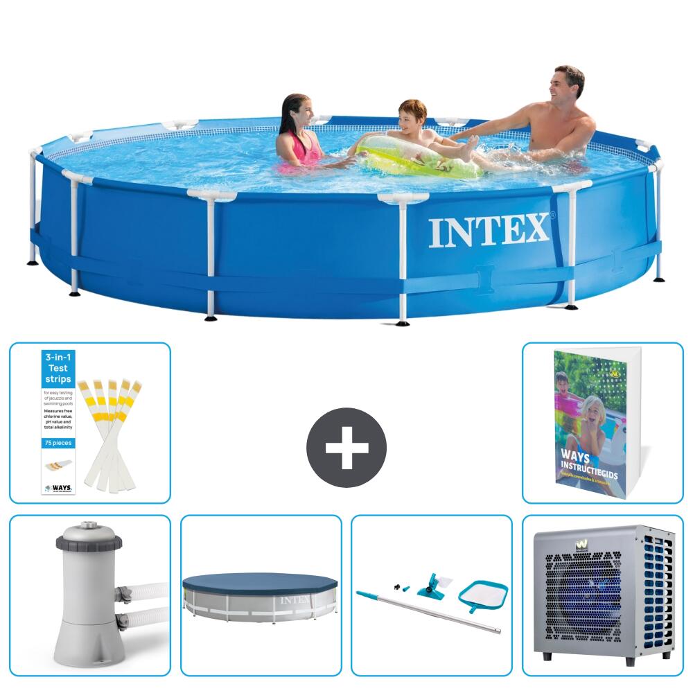 Piscine Tubulaire Ronde - 366x76 cm - 7-pièces  S283 1/7