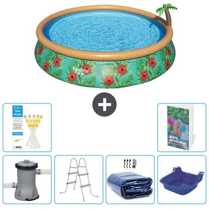 BESTWAY Piscina Bestway Fast Set Redonda - 457x84 cm - 7-piezas S318